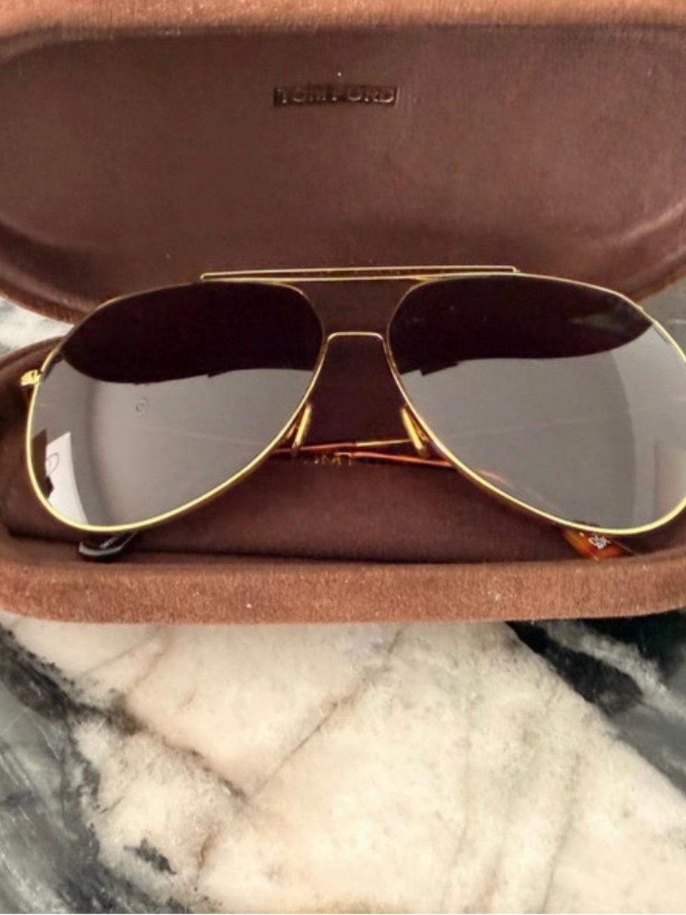 Tom Ford Pilot-Style Sunglasses